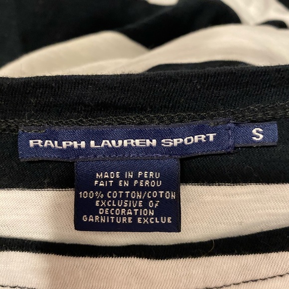 ⚫️ Ralph Lauren Sport long sleeve tee new - Picture 7 of 7